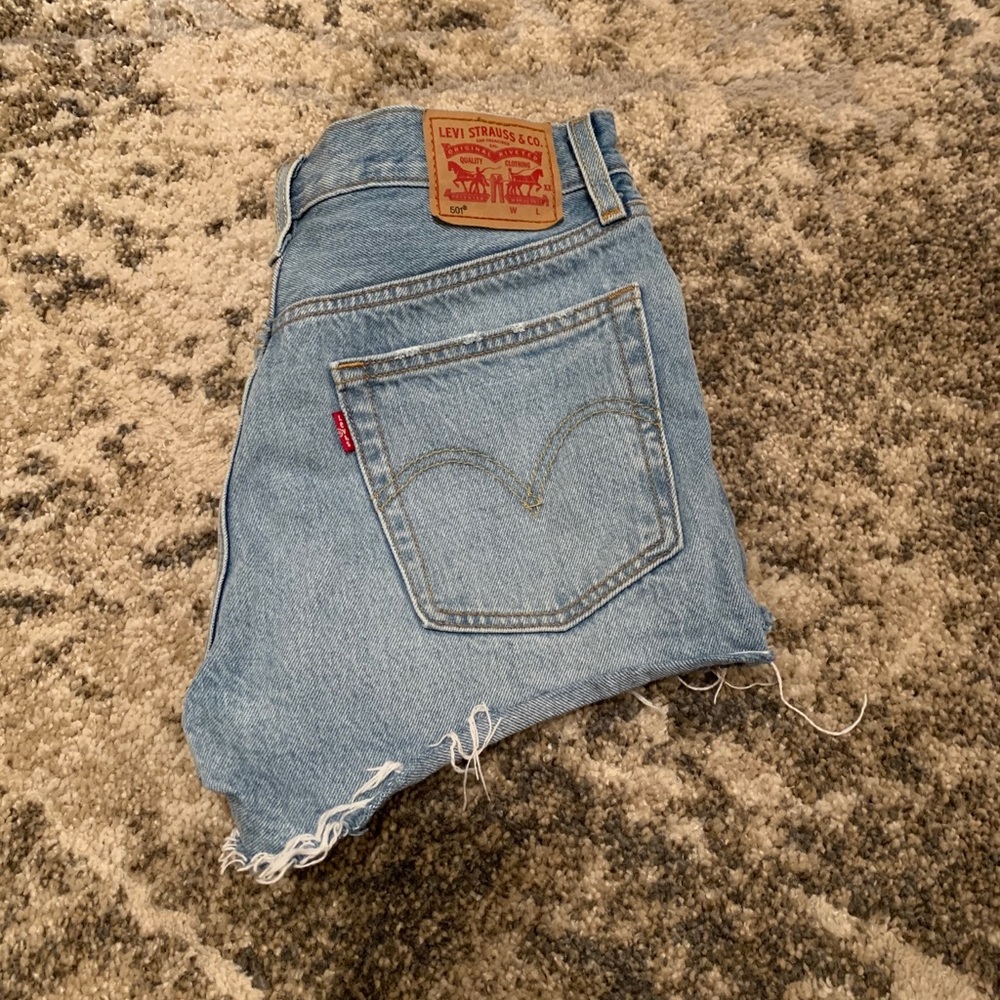 501 Levi Jean Shorts